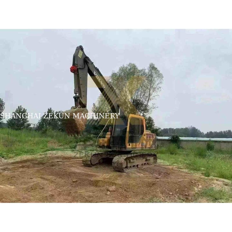 Βόλβο EC140DL 14 τόνων μεταχειρισμένη εξορυκτική μηχανή με χαμηλό ωράριο και ανθεκτικό υδραυλικό κύλινδρο