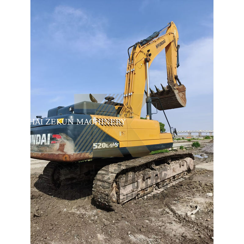 Υπέροχη κατάσταση Hyundai R520 Excavator με 3M3 χωρητικότητα κουβάς και 266KW ισχύς στην καυτή αγορά