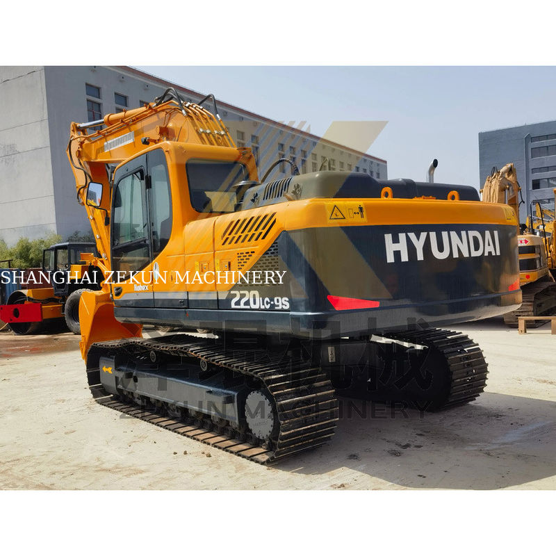 2019 Χρησιμοποιούμενο πρωτότυπο της Κορέας Hyundai 220 220-9 Digger με 22 τόνους λειτουργικό βάρος