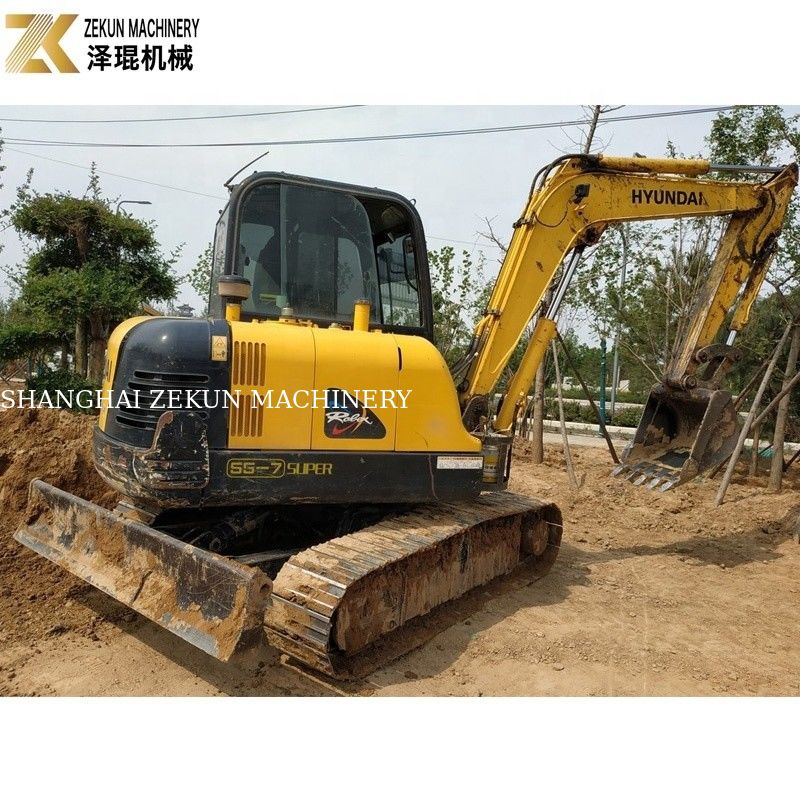 5.5 τόνων Hyundai Robex 55-7 Εκσκαφέας με υδραυλική βαλβίδα 0.18m3 κουβά
