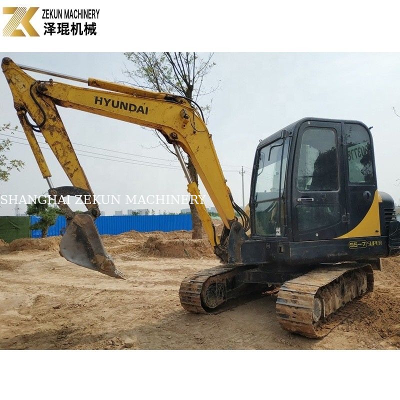 5.5 τόνων Hyundai Robex 55-7 Εκσκαφέας με υδραυλική βαλβίδα 0.18m3 κουβά