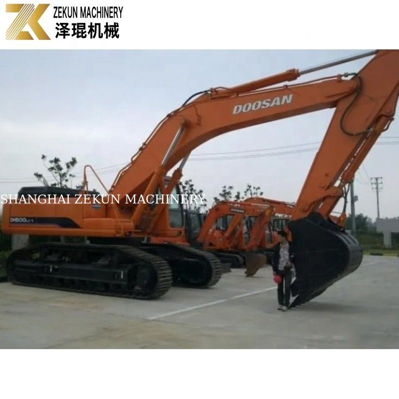 Χρησιμοποιούμενο 2018 Doosan 500 Excavator DH500 DH500LC-7 46ton λειτουργικό βάρος για βαριά ανασκαφή