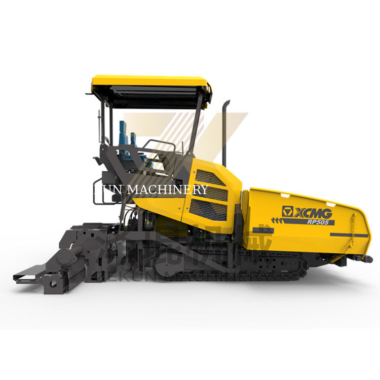 12.5ton 1.8m 3.4m XCMG RP505 PAVER EC Τρίτο στάδιο οδικών κατασκευών εξοπλισμός