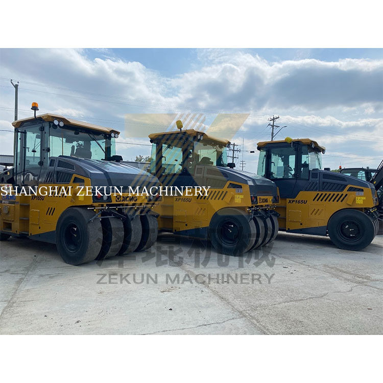 16ton XCMG XP165S ελαστικό κυλίνδρος EU Stage III Οδική κατασκευή εξοπλισμού