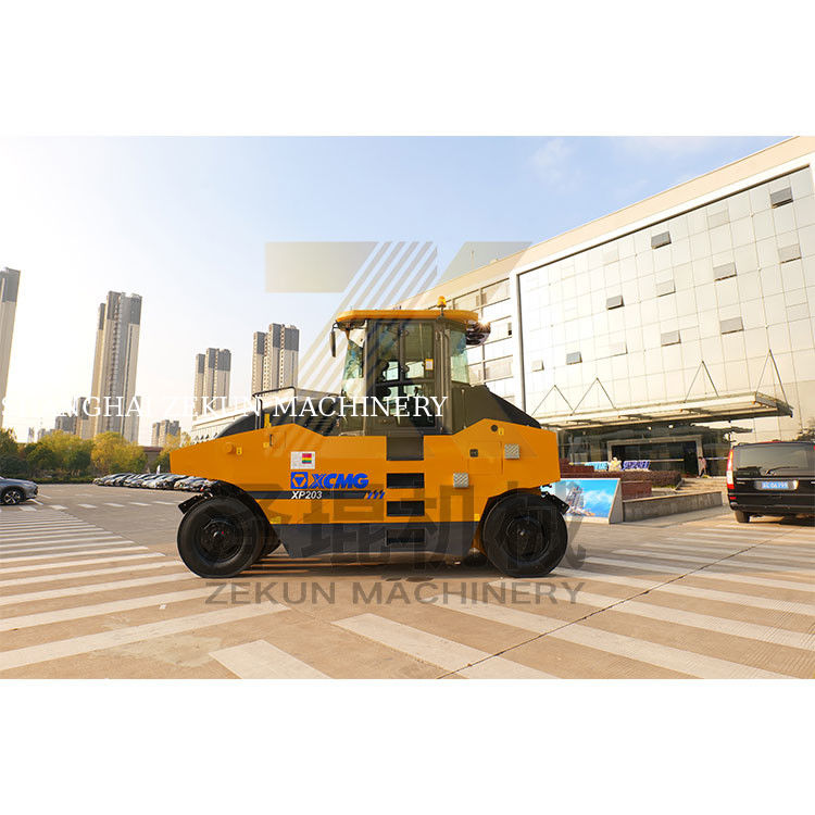 13ton XCMG XP203 ελαστικό κυλίνδρος Κίνα Στάδιο II οδικών κατασκευών εξοπλισμός