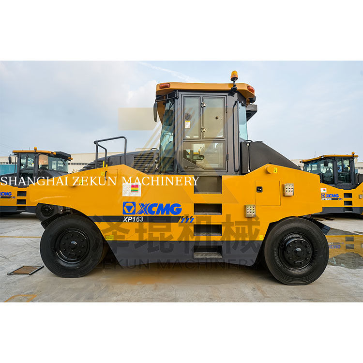 13ton XCMG XP163 ελαστικό κυλίνδρου Κίνα Βήμα II οδικών κατασκευών εξοπλισμός