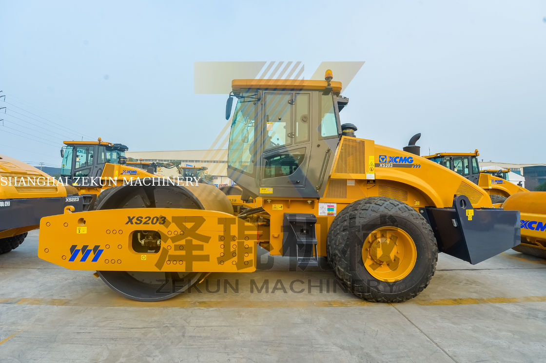 20 τόνων XCMG XS203J Single Drum Vibratory Roller China Stage II