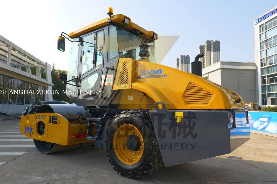 8ton XCMG XS83 Πλήρης υδραυλικός μονότρομος κυλίνδρος EU Stage III