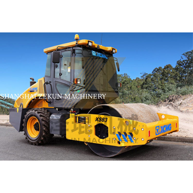 8 τόνων XCMG XS83PD Υδραυλικός ρόλος τύμπανο EU Stage T4F εξοπλισμός