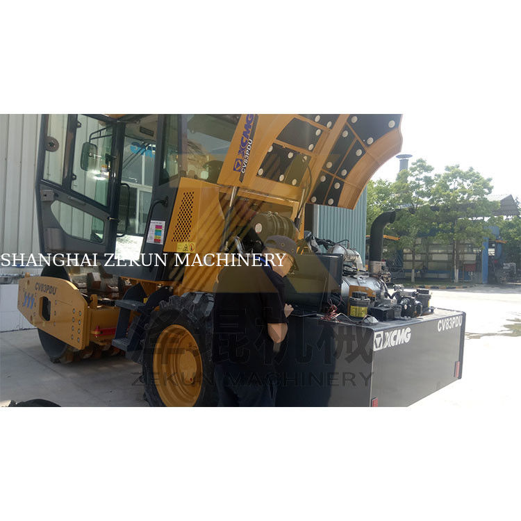 8ton XCMG CV83U υδραυλικό ρόλο τύμπανο EU Stage T4F μηχανή