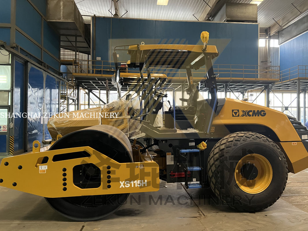 11ton XCMG XS115 Full Hydraulic Roller EU Stage II Οδικός εξοπλισμός