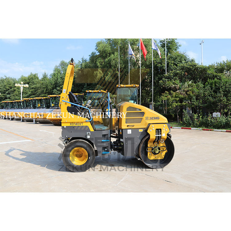 4 τόνων XCMG XD140VT δονητικός κυλίνδρος EU στάδιο V EPA στάδιο 4F