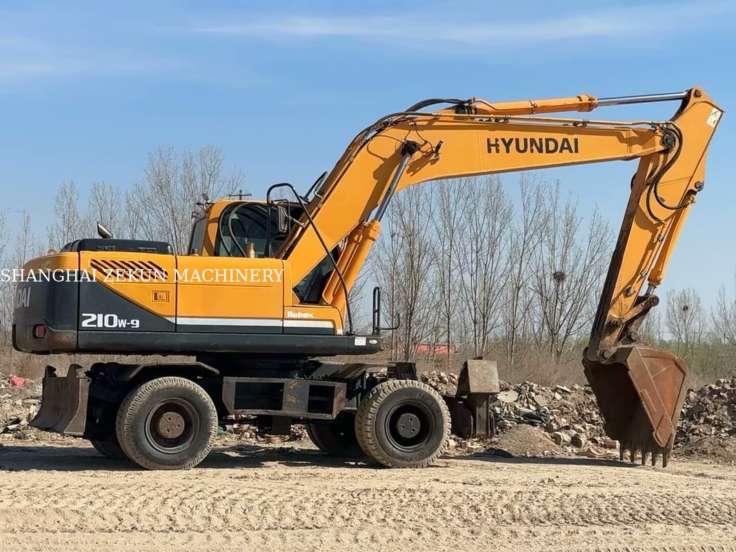 2014 Hyundai R210W-9 21 τόνων Excavator τροχών Ιδανικό για έργα κατασκευής
