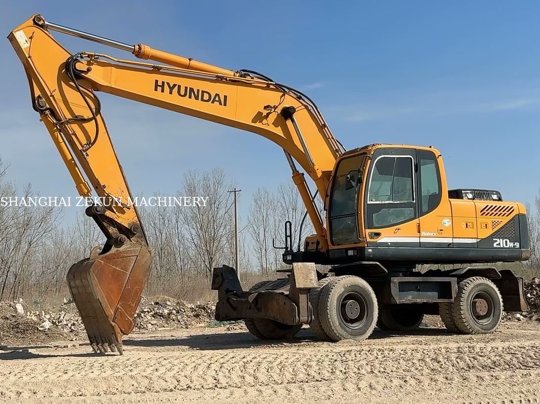 2014 Hyundai R210W-9 21 τόνων Excavator τροχών Ιδανικό για έργα κατασκευής