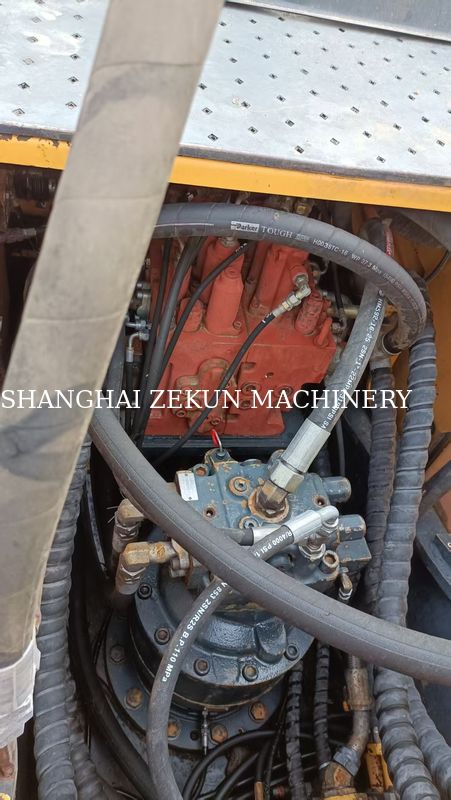 Χιούνταϊ R210W-9 τροχοφόρος εξορυκτής 330 λίτρων χωρητικότητα δεξαμενής καυσίμου και υδραυλική βαλβίδα