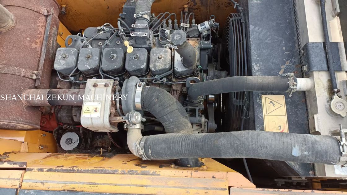 Χιούνταϊ R210W-9 τροχοφόρος εξορυκτής 330 λίτρων χωρητικότητα δεξαμενής καυσίμου και υδραυλική βαλβίδα