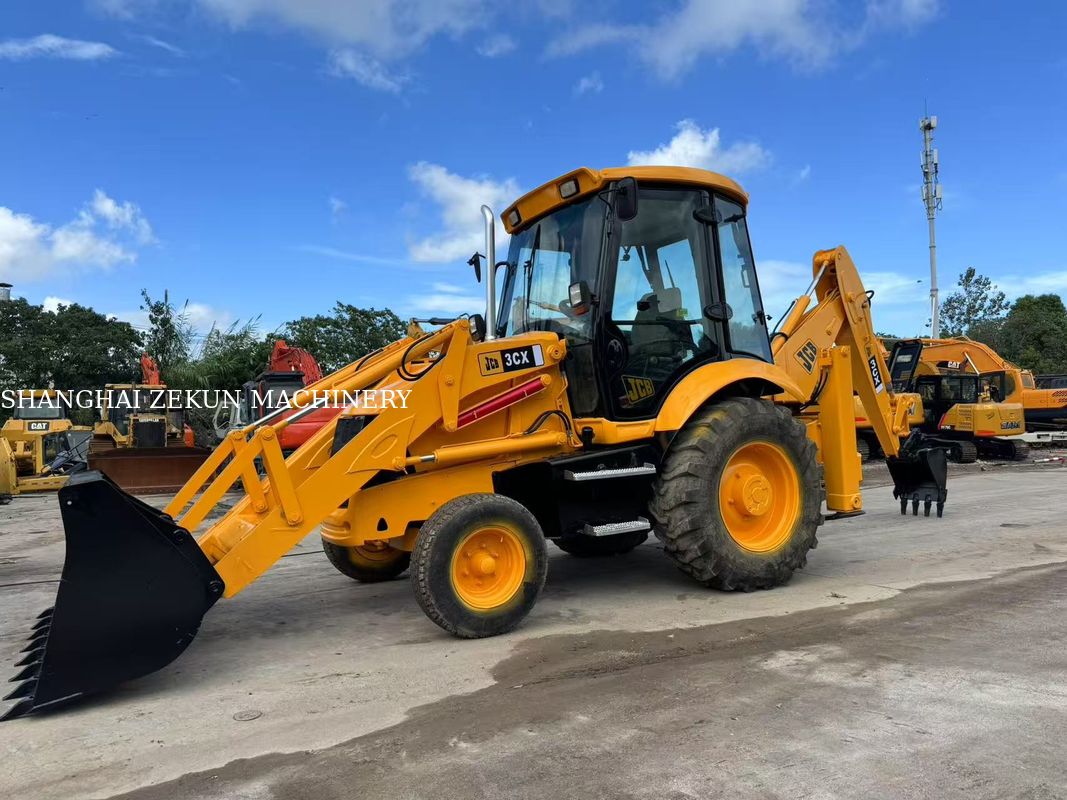 2001 JCB 3CX Excavator Backhoe Loader με ροή υδραυλικού συστήματος 95 L/min