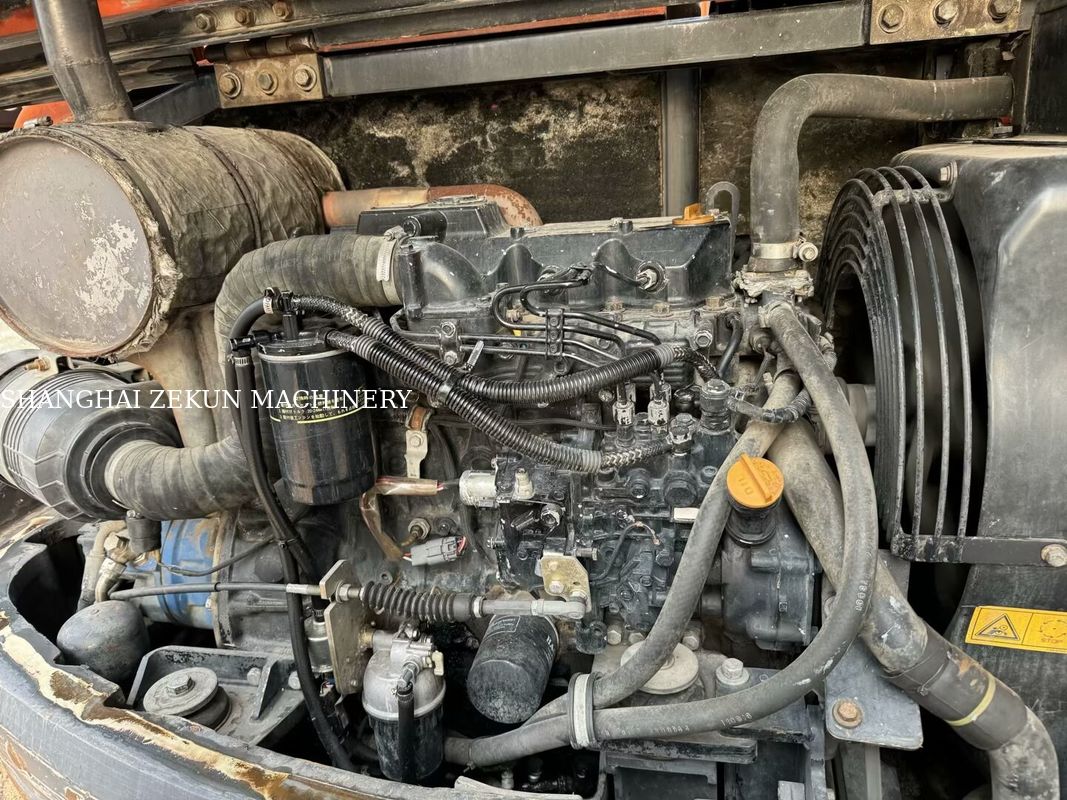 Εκσκαφέας Doosan DX60 Πρότυπο Εκπομπών Tier 3 Μέγιστη Εμβέλεια στο Επίπεδο του Εδάφους 100 χιλ. και Απόδοση