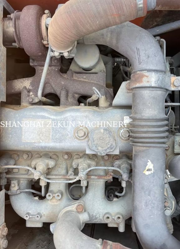 Η Hitachi ZX120-6 χρησιμοποιείται με μήκος βραχίονα 2,5 μέτρων και μέγιστο ύψος απορρίψεως 210 mm 11158hrs
