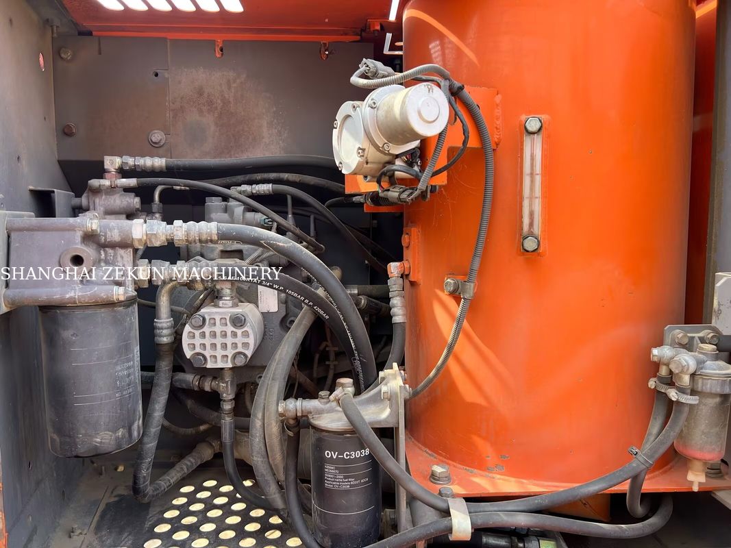 Μεταχειρισμένο εκσκαφέα Hitachi ZX130-6 με 11053 ώρες, μήκος βραχίονα 4.6m, υδραυλική πίεση 34.3 MPa