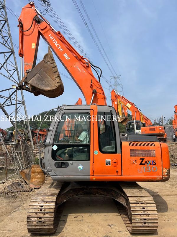 Μεταχειρισμένο εκσκαφέα Hitachi ZX130-6 με 11053 ώρες, μήκος βραχίονα 4.6m, υδραυλική πίεση 34.3 MPa