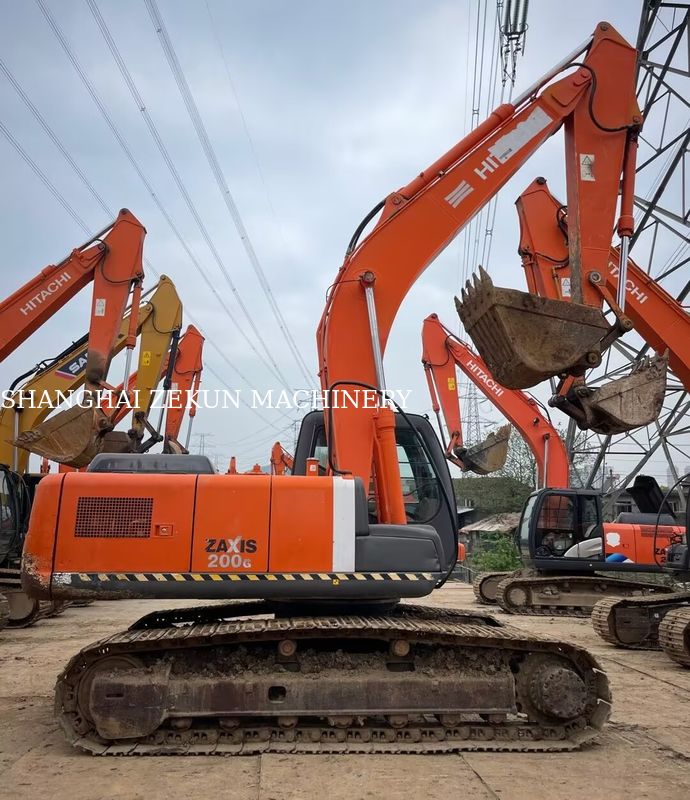 11051 ώρες Εκσκαφέας Hitachi ZX200-3G με χωρητικότητα κάδου 0,8 – 1,0 M3